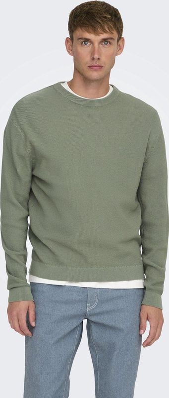 Only & Sons - ONSTONY - Gebreide Trui - Pastelgroen