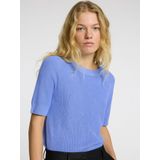 SELECTED FEMME Gebreid Shirt Ronde Hals - Model 'SLFELINNA'