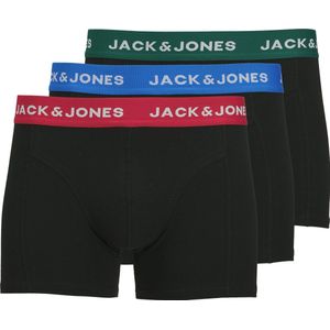 Jack & Jones heren 3P boxer trunks joe zwart
