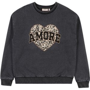 Kogruna - Sweatshirt - Blauw - Katoen - Regular Fit