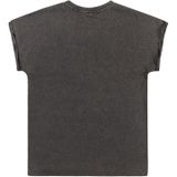 T-shirt met korte mouwen en inzetstuk aan de voorkant KIDS ONLY. Katoen materiaal. Maten 9/10 jaar - 132/138 cm. Grijs kleur