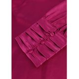 Notre-V Nv-doris Satin Dress Jurken Dames - Kleedje - Rok - Jurk - Roze - Maat L