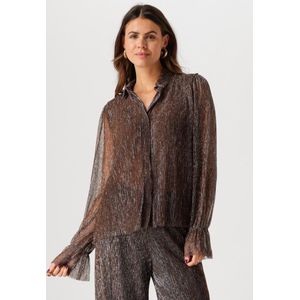 Notre-V - NV-ELI - Blouse - Brons - Glitterdraad - Dames