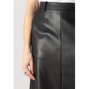 Neo Noir Nettie Faux Leather Skirt