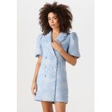 Notre-V - Lichtblauwe Blazerjurk voor Dames van Polyester