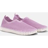 Ilse Jacobsen - Tulip - Instappers - Roze - Textiel - Leer - Rubber