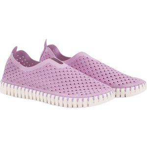 Ilse Jacobsen - Tulip - Instappers - Roze - Textiel - Leer - Rubber