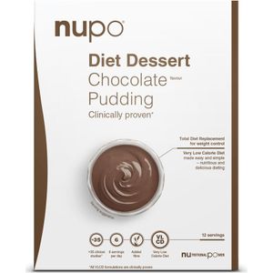 Nupo - Diet Chocolate Pudding 12 Servings