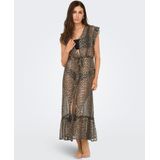 ONLY - ONLLILJA - Strandjurk - Bruin - Jersey