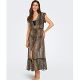 ONLY - ONLLILJA - Strandjurk - Bruin - Jersey