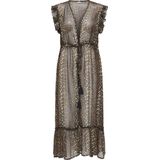 ONLY - ONLLILJA - Strandjurk - Bruin - Jersey