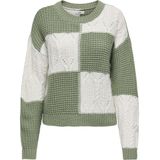 JDY - JDYJUSTY MIX STRUC - Gebreide Pullover - Dames - Lange Mouwen