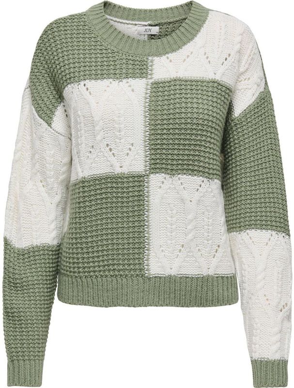 JDY - JDYJUSTY MIX STRUC - Gebreide Pullover - Dames - Lange Mouwen