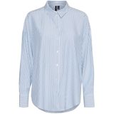 Blouse - Gestreept - VMNORA - Klassieke Blouse - Lange Mouw - Wijde Pasvorm