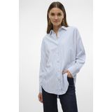 VERO MODA - VMNORA LS - Oversize Shirt - Wit