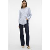 VERO MODA - VMNORA LS - Oversize Shirt - Wit