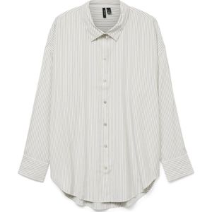 Vero Moda - Vmnora Ls Oversize Shirt Wvn Ga Noos - Dames - Blouses