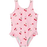 Name It Zwempak - NmfZanne - AOP - Roze Glazuur - Name It - 3-4 jaar (98-104) - Badmode