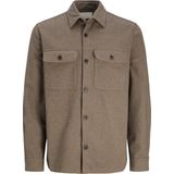 Jack&Jones - Overshirt - Bruin - Katoen