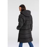 ONLY - ONLAMAND - Gewatteerde Jas - Zwart - Met Capuchon