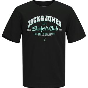 Jack Jones Jjelogo Tee Ss o-Neck 2 Col Ss25 Sn Heren t-Shirt - Black Ink