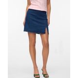 Vero Moda Rok Vmnelly Hr Short Skirt Dnm Mix Noos 10311322 Dark Blue Denim Dames Maat - L