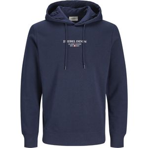 Jj Rebel - Print Hoodie - Grijs - Katoen/Polyester