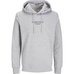 Jj Rebel - Print Hoodie - Regular Fit - Geborstelde Stof - Lange Mouwen