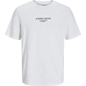 JJ Rebel - Shirt - Zwart - Offwhite