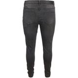 NOISY MAY - NMCALLIE - Jeans - Medium Grey Denim - Hoge Taille - 5-Pocket Model
