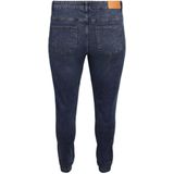 NOISY MAY - NMCALLIE - Jeans - Donkerblauw - Hoge Taille - 5-Pocket Model