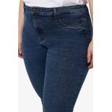 NOISY MAY - NMCALLIE - Jeans - Donkerblauw - Hoge Taille - 5-Pocket Model