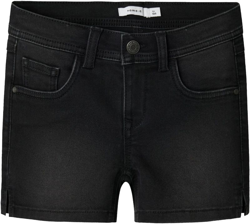 Name It Kids - Denim Shorts - Blauw - Katoen/Polyester