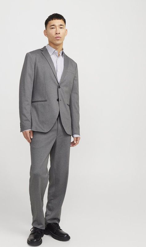 Blazer - Blauw - Jersey - Slim Fit