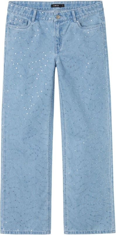 Name it - Nlfsyzza Dnm Lw Wide Pant - Meisjes - Jeans