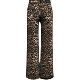 Only 15342522 Lange broeken voor Vrouwen Panterprint