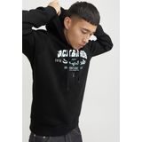 Jack&jones Jjelogo Sweat Hood 2 Co/25 Noos Heren Trui - Black Ink