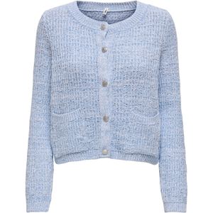 ONLY Gebreid vest 'ONLCELESTE'  lichtblauw
