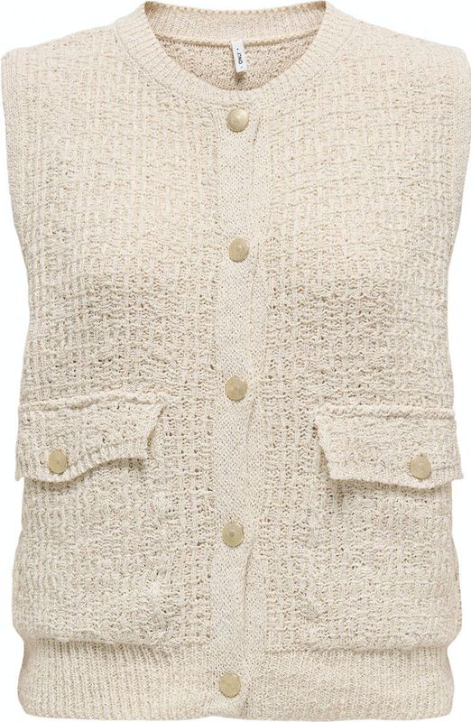ONLY Gilet Knit Celeste