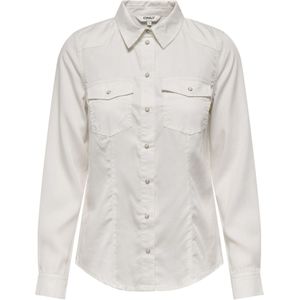 Overhemd - Geweven - Kraag - Lange Mouwen - Slim Fit - Knoopsluiting