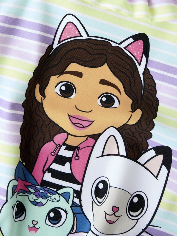 Gabby's Dollhouse - Badpak - Multicolor - Garengeverfd - Ruches