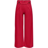 JDY - Wide Leg Fit Broek - Zwart - Jersey - Elastische Tailleband