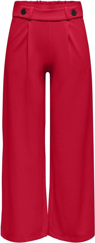 JDY - Wide Leg Fit Broek - Zwart - Jersey - Elastische Tailleband