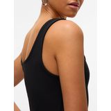 Vmchloe - Lange Jurk - Slim Fit - Enkel Lengte - Mouwloos - U-Hals