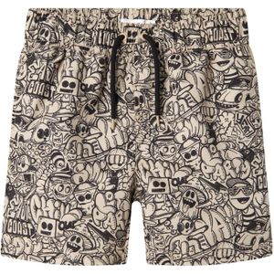 NAME IT NKMZATOONY SWIM SHORTS BOX Jongens Zwemkleding - Pure Cashmere