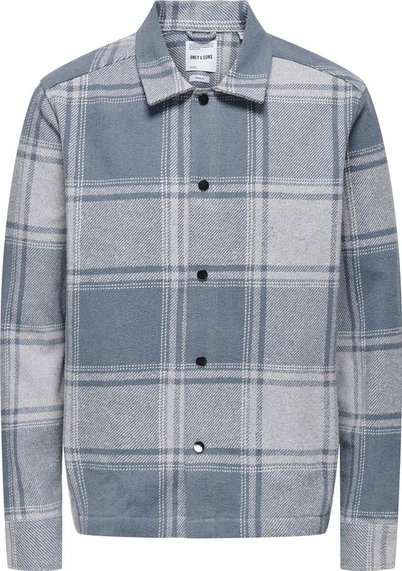 Only & Sons - Herenoverhemd - Ruit - Katoen - Casual Stijl