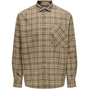 Onsarcher - Flanellen Overhemd - Lange Mouwen - Relaxed Fit