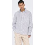 Onswalter - Poplin Overhemd - Katoen - Lange Mouwen - Relaxed Fit