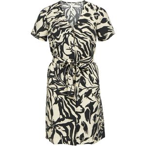 Objkarina S/S Re Noos korte jurk, zandshell, 40, Zandschelp., 40