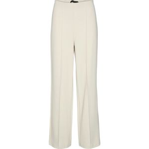 VERO MODA Vmbecky Hw Wide Pull On Pant Noos broek voor dames, Pumice Stone, M / 32L